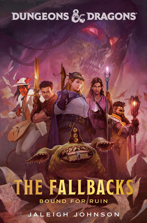 Book cover of Dungeons & Dragons: The Fallbacks: Bound for Ruin (Dungeons & Dragons)