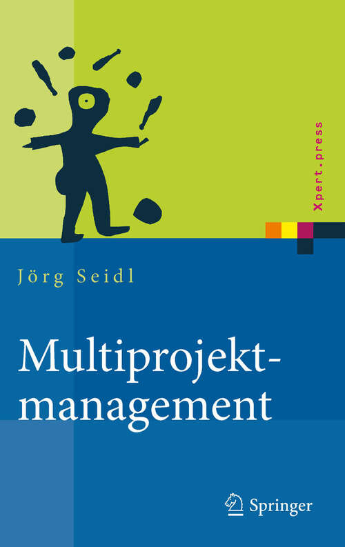 Book cover of Multiprojektmanagement
