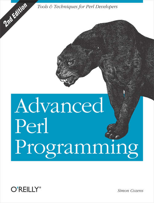 Book cover of Advanced Perl Programming (Second Edition)