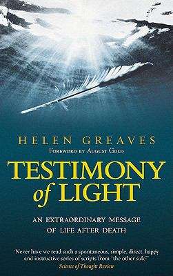 Book cover of Testimony of Light