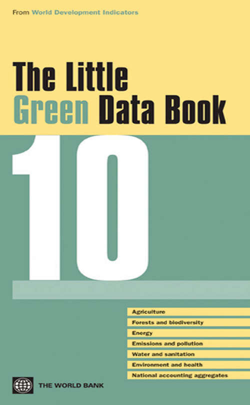 Book cover of The Little Green Data Book 2010