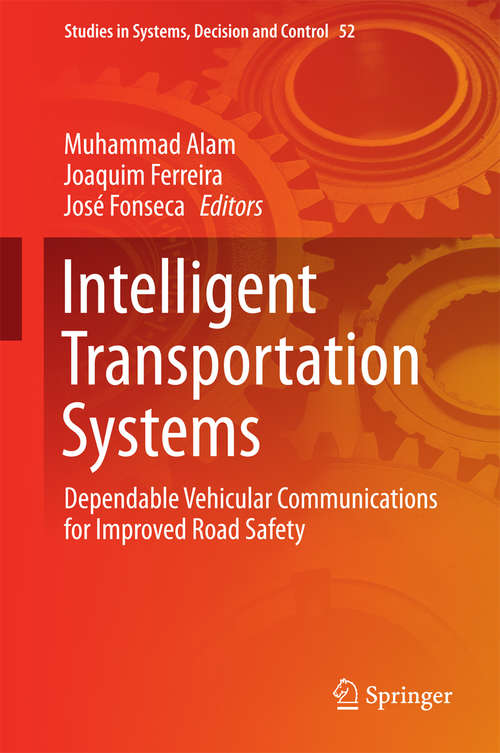 Book cover of Intelligent Transportation Systems