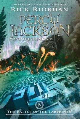 Book cover of The Battle of the Labyrinth (Percy Jackson & the Olympians #4)