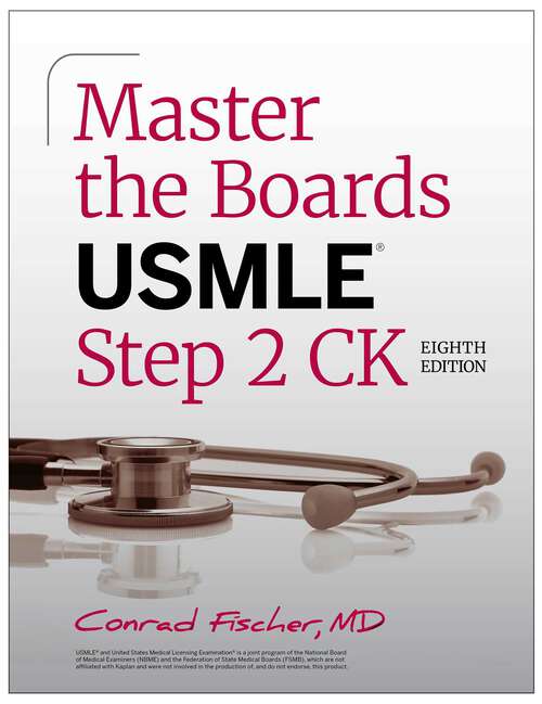 Book cover of Master the Boards USMLE Step 2 CK, Eighth Edition (Eighth Edition) (Master the Boards)