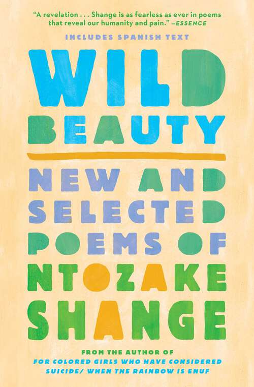 Book cover of Wild Beauty: New and Selected Poems (37)