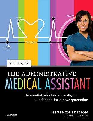 Book cover of Kinn's The Administrative Medical Assistant: An Applied Learning Approach (7th Edition)