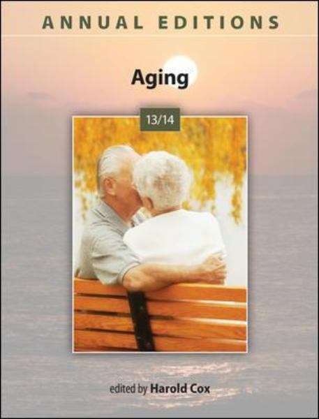 Book cover of Annual Editions: Aging 13/14 (26th Edition)