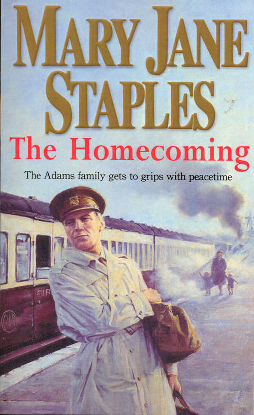 Book cover of The Homecoming (The Adams Family #19)