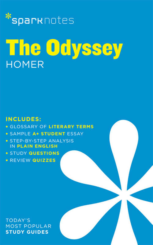 Book cover of The Odyssey SparkNotes Literature Guide (SparkNotes Literature Guide Series #49)
