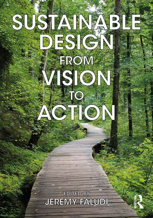 Book cover of Sustainable Design from Vision to Action (1)
