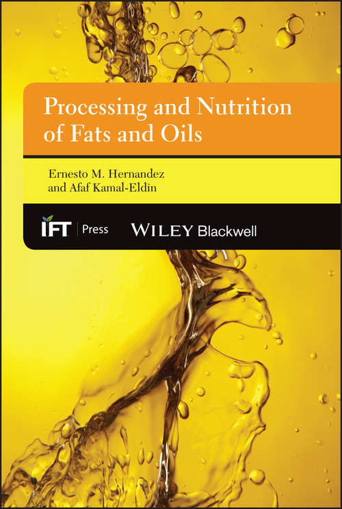 Book cover of Processing and Nutrition of Fats and Oils