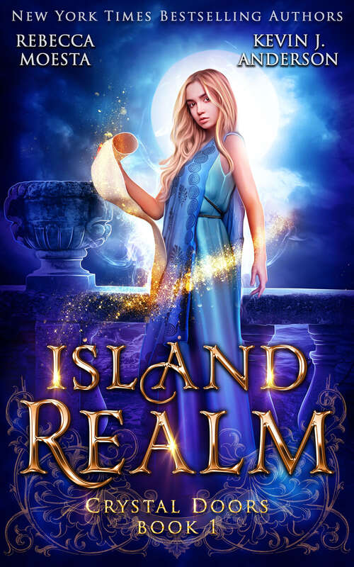 Book cover of Island Realm: Crystal Doors Book 1: Island Realm (Crystal Doors)