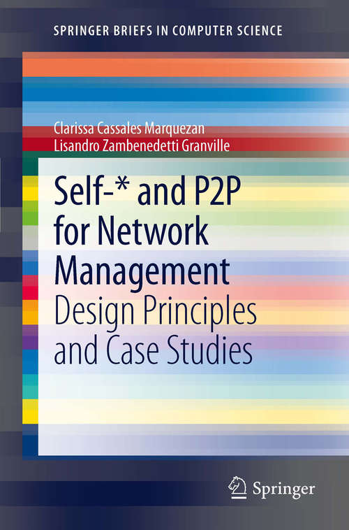 Book cover of Self-* and P2P for Network Management