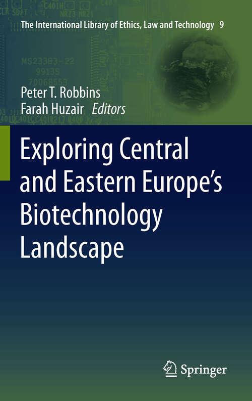 Book cover of Exploring Central and Eastern Europe’s Biotechnology Landscape