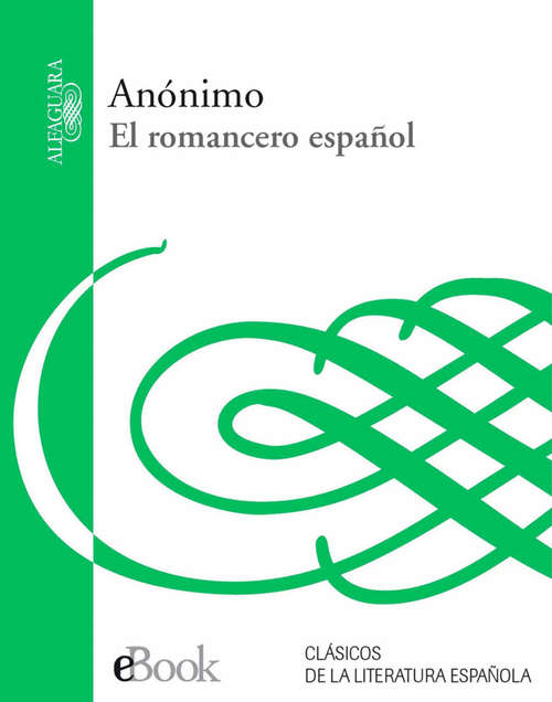 Book cover of El romancero español