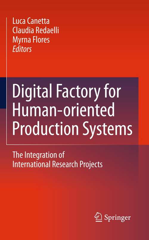 Book cover of Digital Factory for Human-oriented Production Systems
