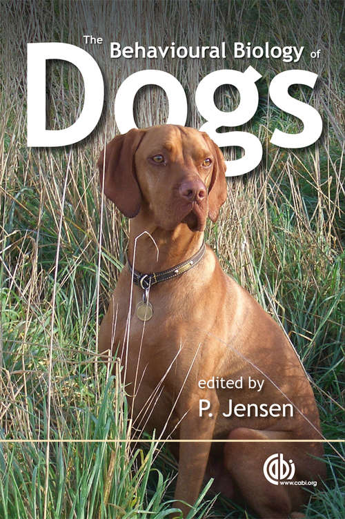 Book cover of The Behavioural Biology of Dogs