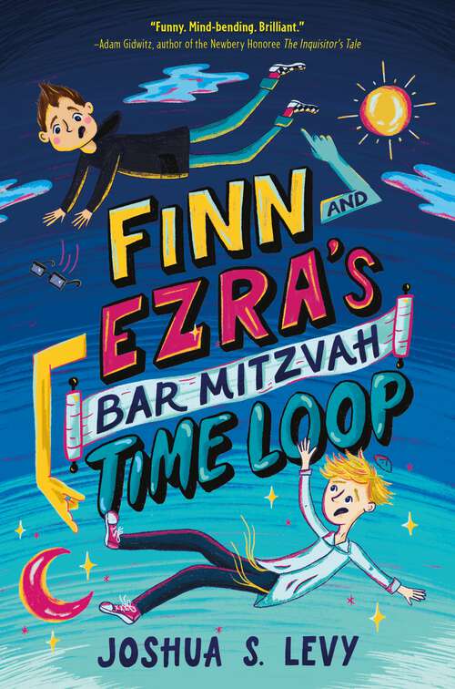 Book cover of Finn and Ezra's Bar Mitzvah Time Loop