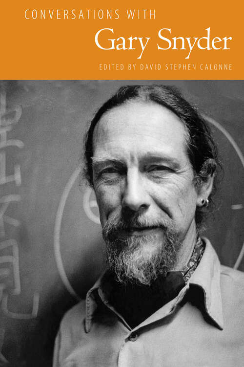 Book cover of Conversations with Gary Snyder (EPub Single) (Literary Conversations Series)