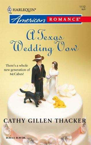 Book cover of A Texas Wedding Vow