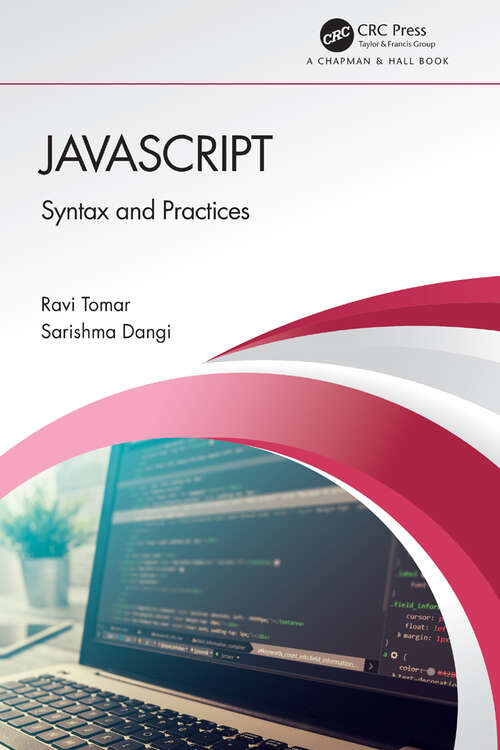 Book cover of JavaScript: Syntax and Practices