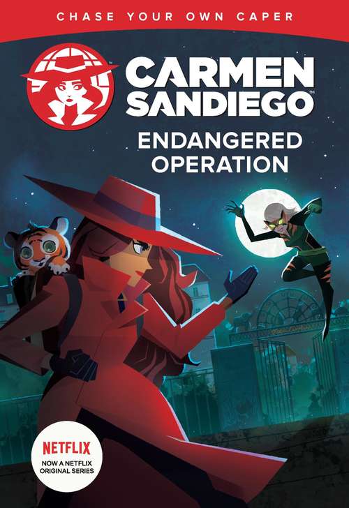 Book cover of Endangered Operation (Carmen Sandiego Chase-Your-Own Capers)