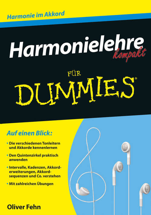 Book cover of Harmonielehre kompakt für Dummies (Für Dummies)