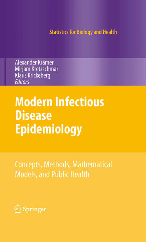 Book cover of Modern Infectious Disease Epidemiology