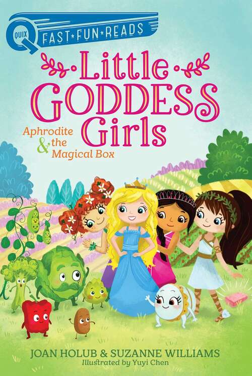 Book cover of Aphrodite & the Magical Box: Little Goddess Girls 7 (QUIX)