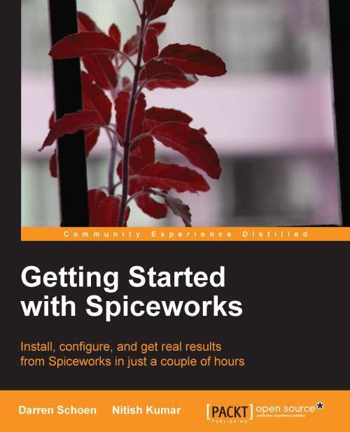Book cover of Getting Started with Spiceworks