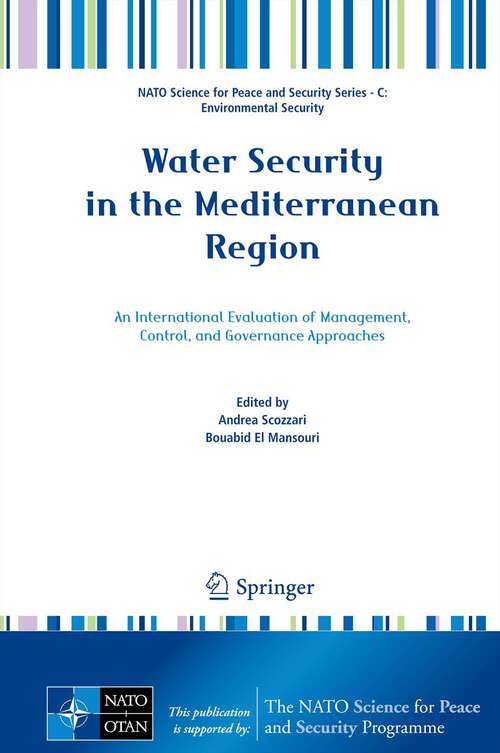 Book cover of Water Security in the Mediterranean Region