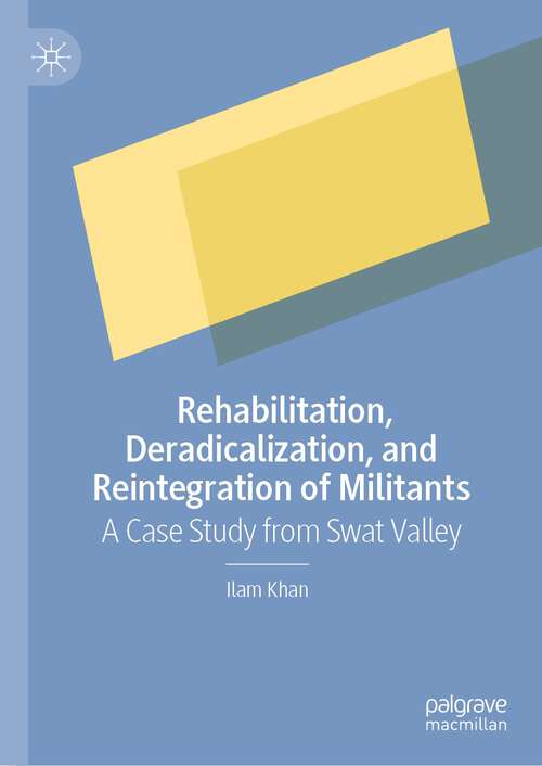 Book cover of Rehabilitation, Deradicalization, and Reintegration of Militants: A Case Study from Swat Valley (1st ed. 2024)