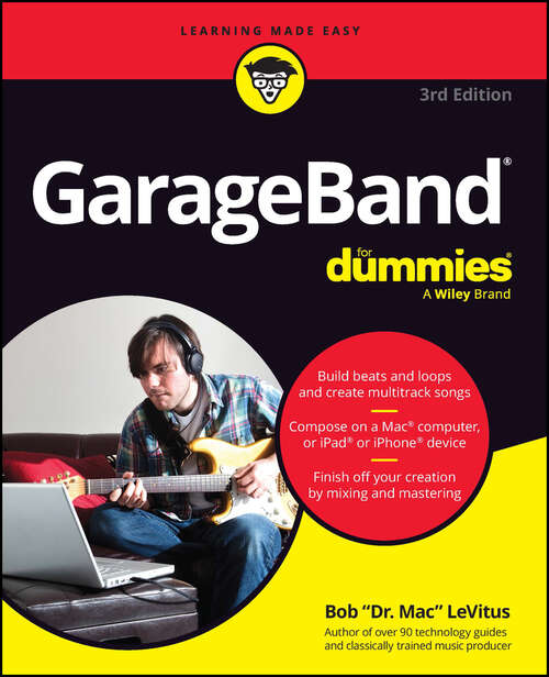 Book cover of GarageBand For Dummies (3)