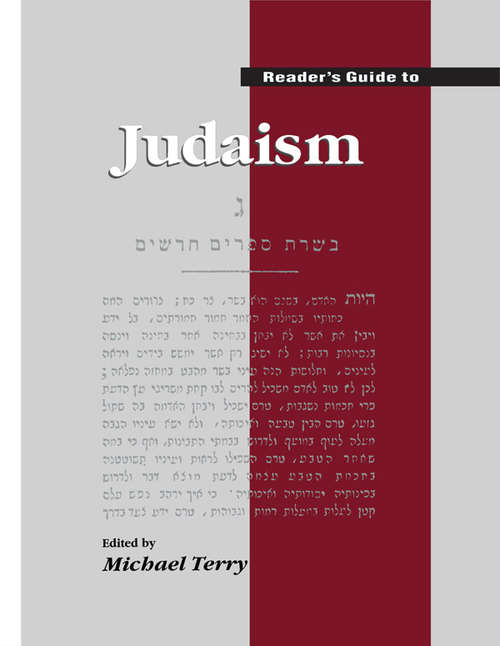 Book cover of Reader's Guide to Judaism