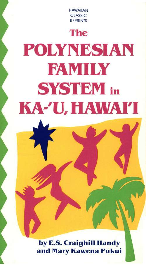 Book cover of The Polynesian Family System in Ka-'U, Hawai'i