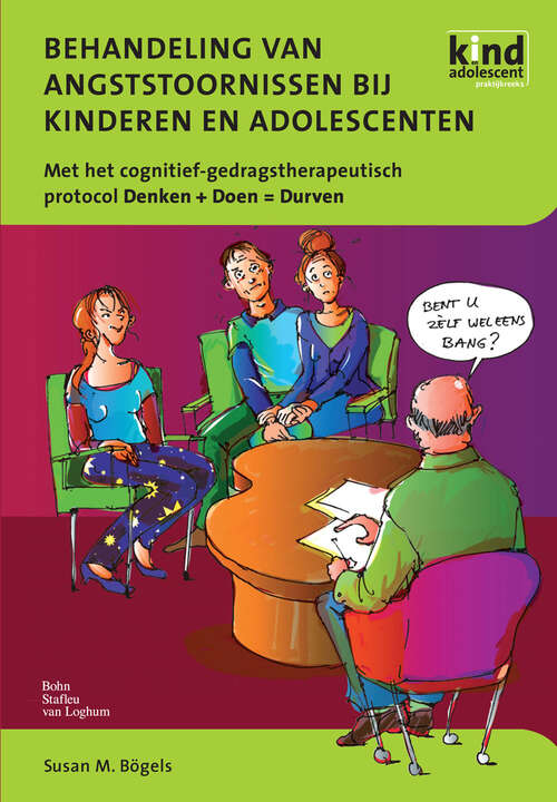Book cover of Behandeling van angststoornissen bij kinderen en adolescenten