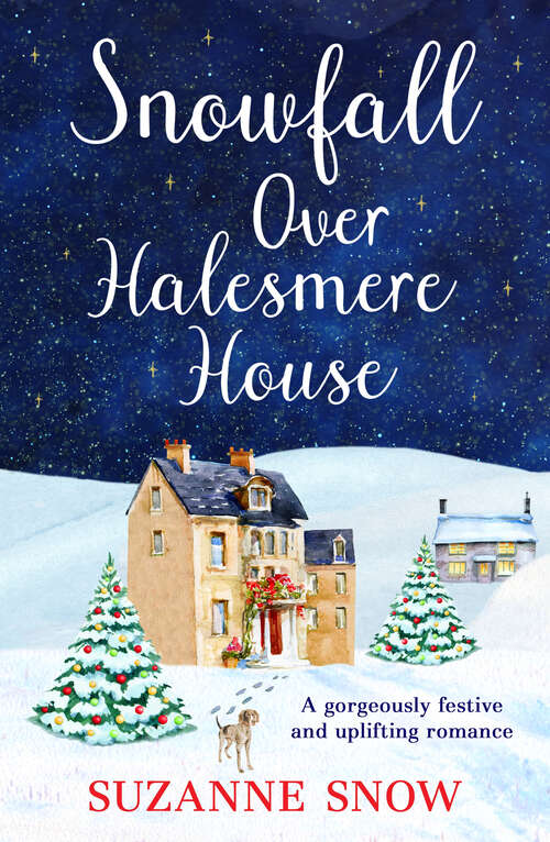 Book cover of Snowfall Over Halesmere House: A gorgeously festive and uplifting romance (Love in the Lakes)