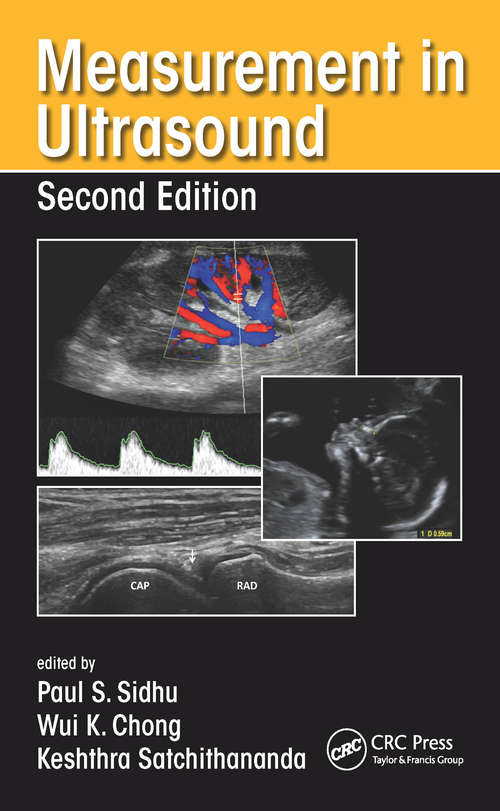 Book cover of Measurement in Ultrasound: A Practical Handbook (2)