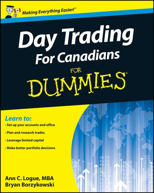 Book cover of Day Trading For Canadians For Dummies
