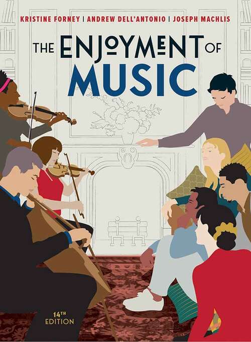 Book cover of The Enjoyment of Music (Fourteenth Edition)