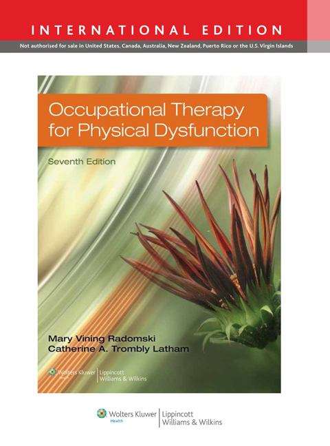 Book cover of Occupational Therapy For Physical Dysfunction