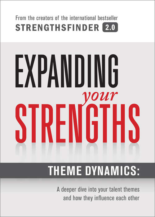 Book cover of Expanding Your Strengths