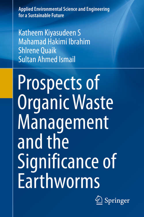 Book cover of Prospects of Organic Waste Management and the Significance of Earthworms