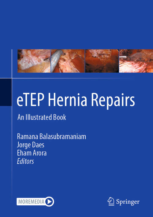 Book cover of eTEP Hernia Repairs: An Illustrated Book