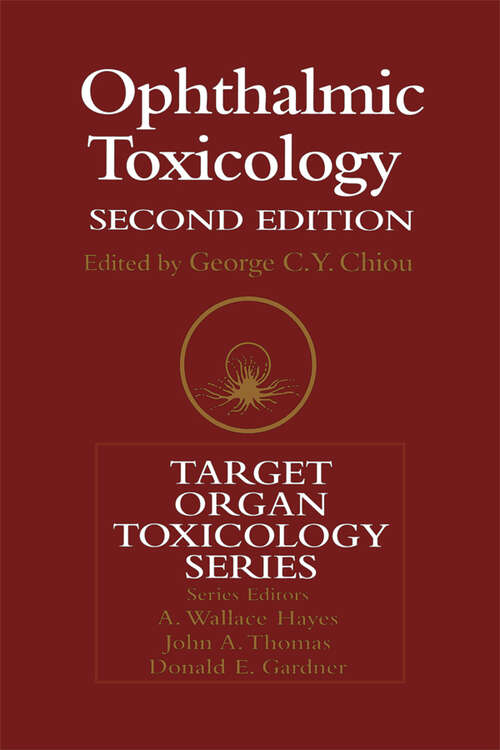 Book cover of Ophthalmic Toxicology