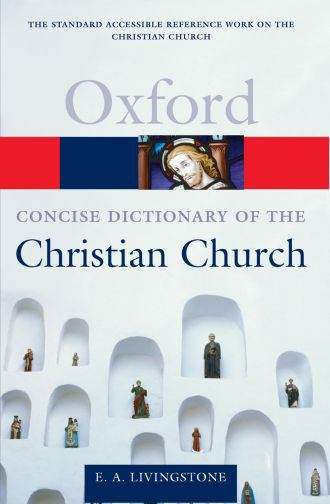 Book cover of The Concise Oxford Dictionary of the Christian Church