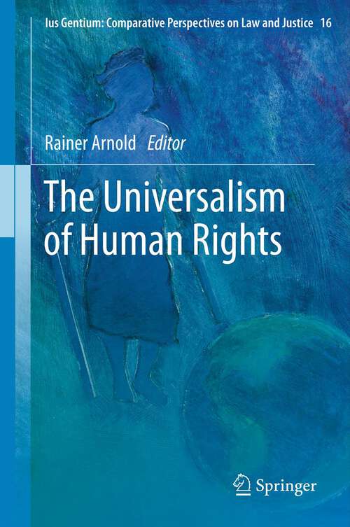 Book cover of The Universalism of Human Rights