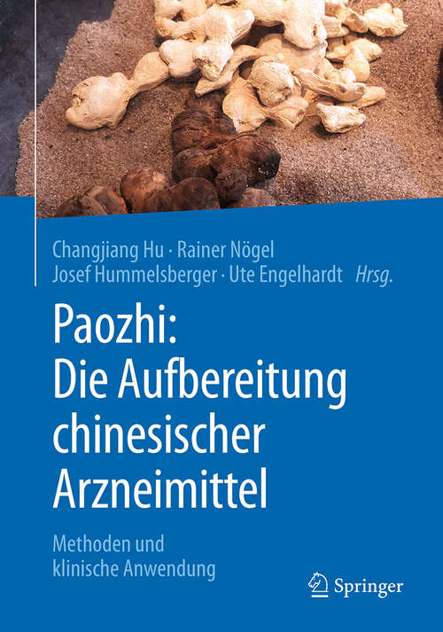 Book cover of Paozhi: Methoden Und Klinische Anwendung