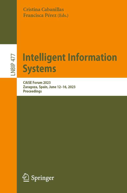 Cover image of Intelligent Information Systems