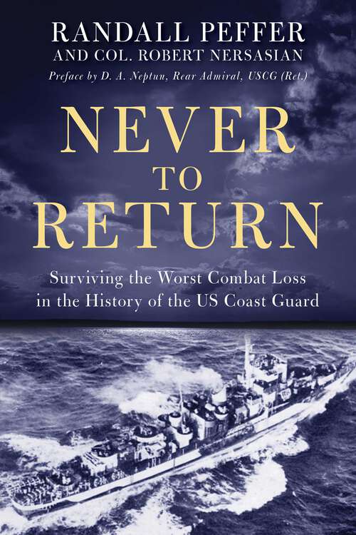 Book cover of Never to Return